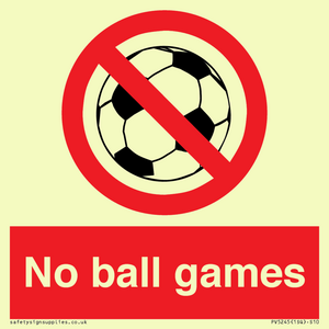 No Ball Games